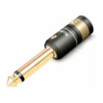 VIABLUE PLUG STEREO/MONO PER CAVO - T6S MM 6.3 MONO