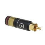 VIABLUE PLUG RCA SERIE T6S PER CAVO - T6S RCA XL RED