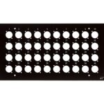 CANFORD PIASTRE FORATE E NUMERATE CON BATTENTE - 49-798 Piastra Flush 40 fori (n)