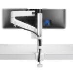 HERMAN MILLER LIMA SERIES MONITOR ARMS - Lima White